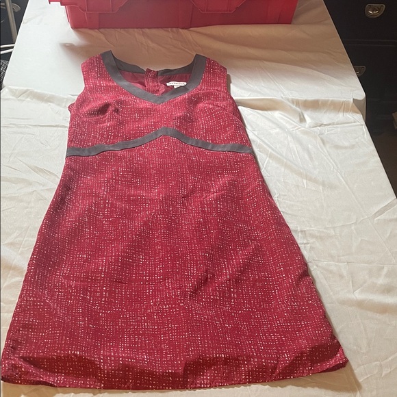 Merona Dresses & Skirts - Merona Red and Gray Sleeveless Dress